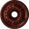 Ekena Millwork Granada Ceiling Medallion (Fits Canopies up to 6 5/8"), 18"OD x 3 1/2"ID x 2 1/2"P, Antique Copper CM18GAACS - alternate 1